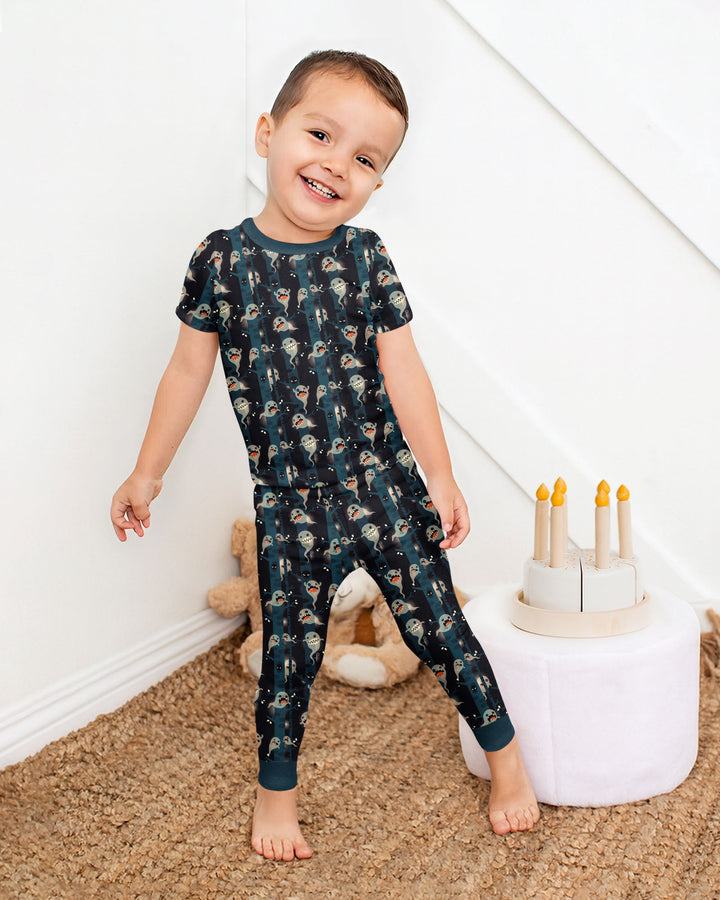 Scared yet Bamboo Two Piece Short Sleeve Pajama Set