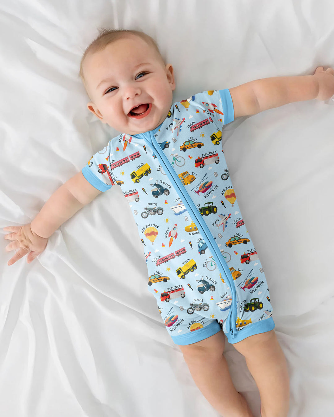 Vehicle Vocabulary Bamboo Shorty Zippy