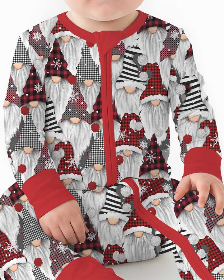 Christmas Gnome Bamboo Convertible Zippy