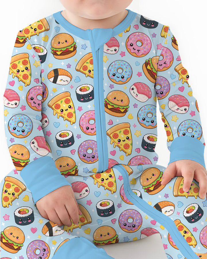 Kawaii Snack Party Bamboo Convertible Zippy