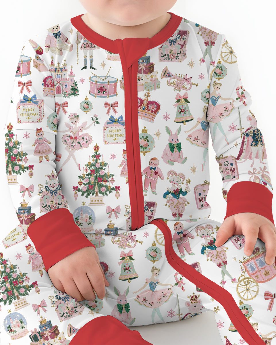 Nutcracker Christmas Bamboo Convertible Zippy