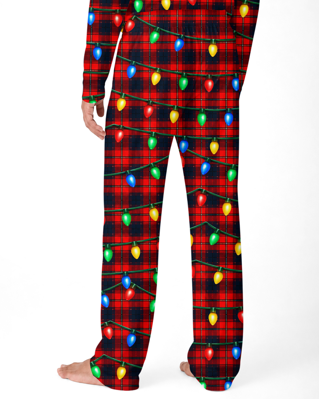 Personalized Funny Christmas Bamboo Men's Pajama Set