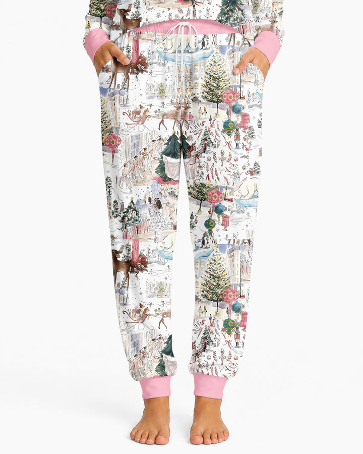Enchanted Winter Wonderland Bamboo Women Pajama Set