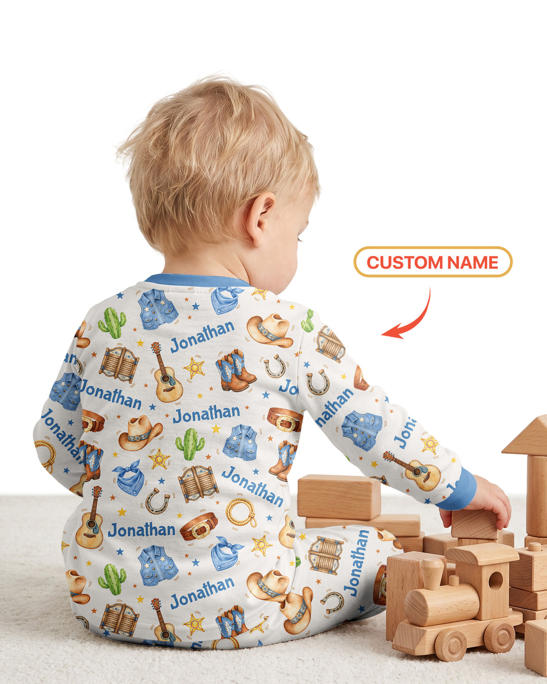 Is It Too Soon To Ask For A Pony Custom Name Bamboo Two Piece Long Sleeve Pajama Set
