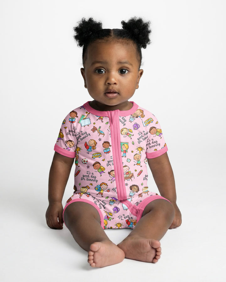 Little Learners Adventure Bamboo Shorty Zippy