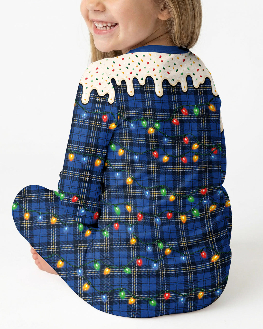 The Cookie Crew Custom Name Bamboo Two Piece Long Sleeve Pajama Set