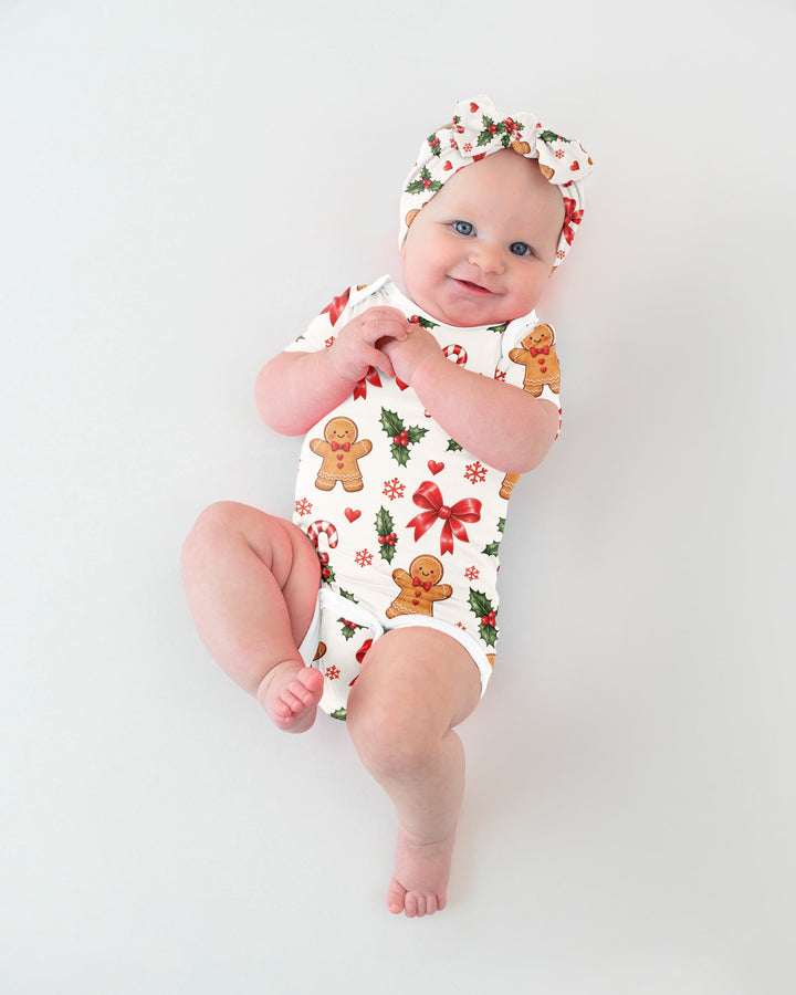 Gingerbread Cuddles Bamboo Bodysuit