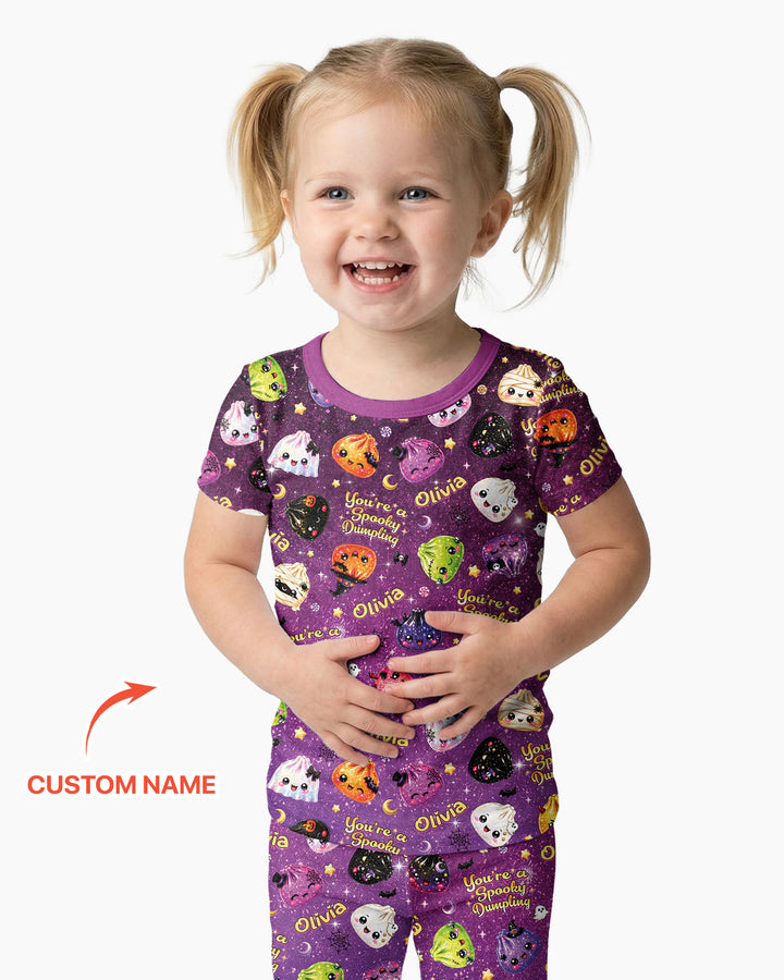 CUSTOM Template Bamboo Two Piece Short Sleeve Pyjamas Set