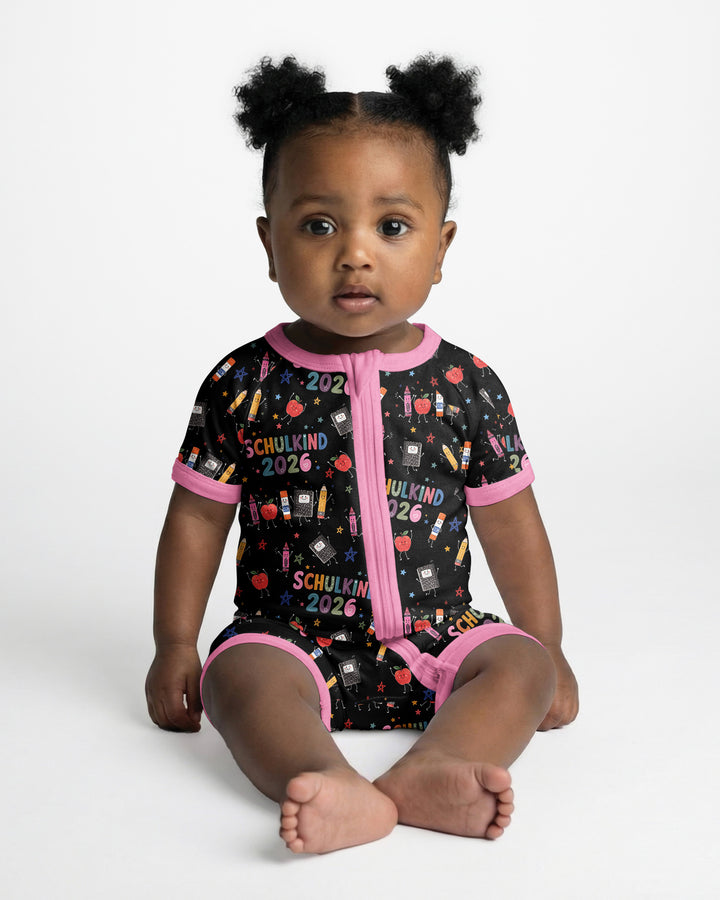 First Day Fun 2026 Bamboo Shorty Zippy