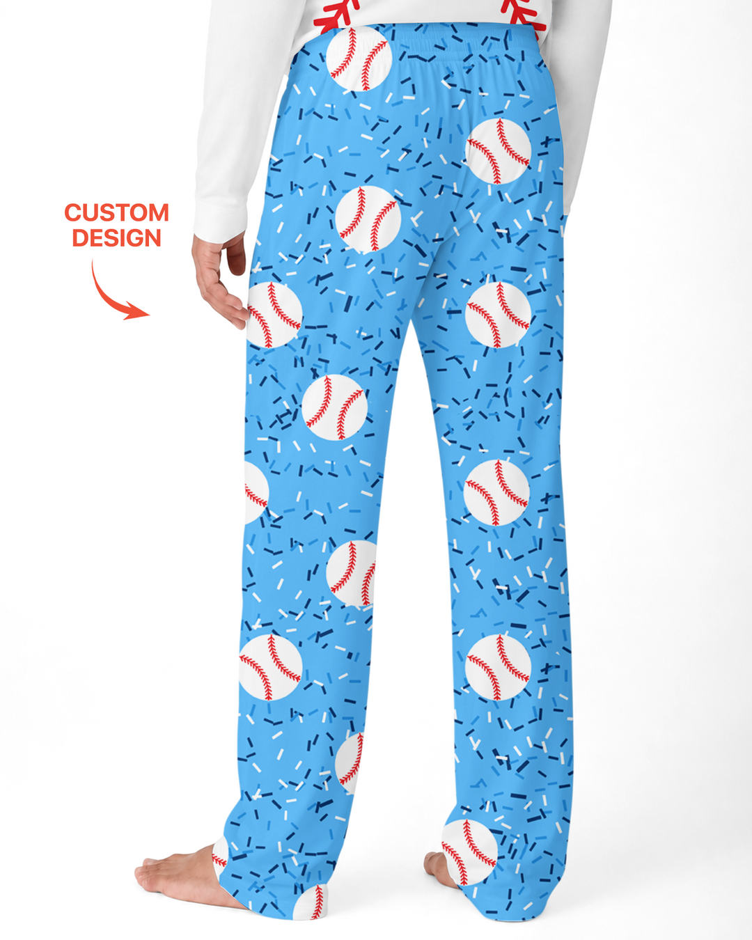 Icecream Drip Scale Bamboo Men's Pajama Set