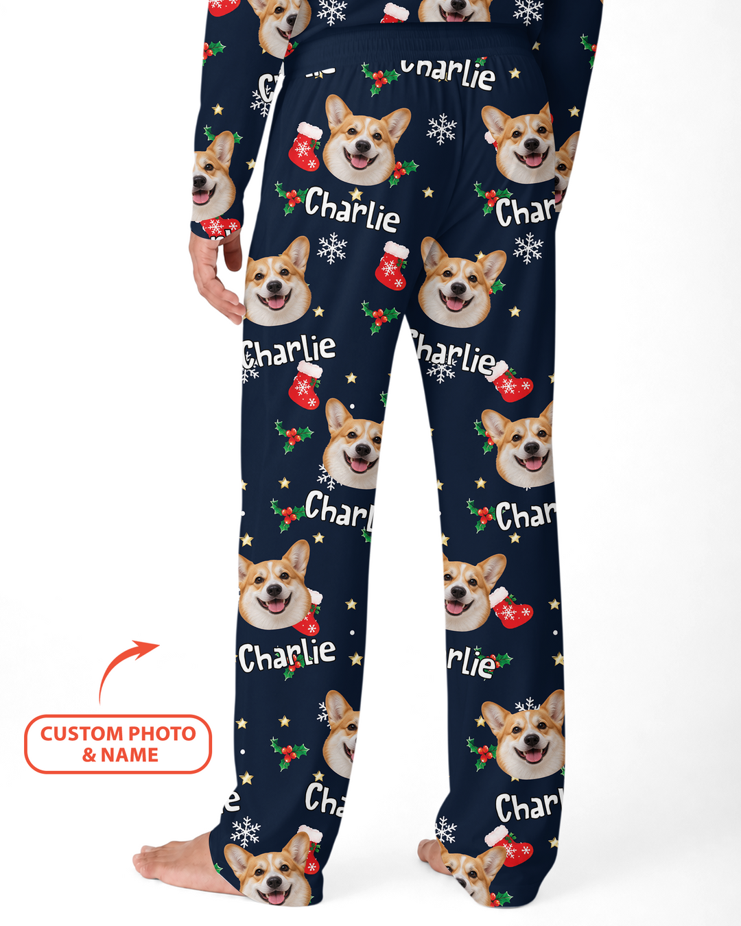My Furry Christmas Bamboo Men's Pajama Set