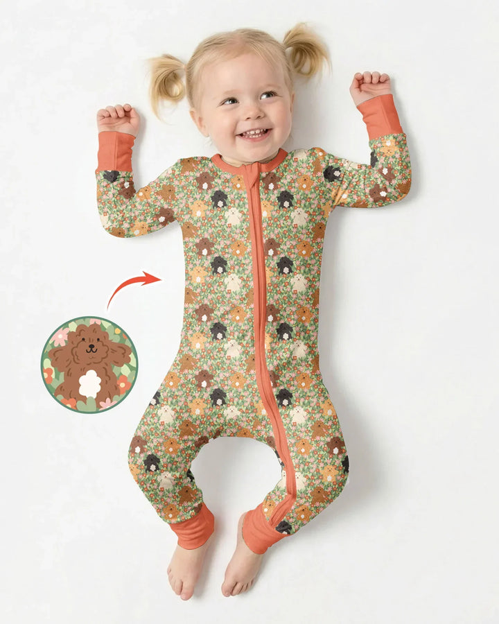 Puppy Garden Family Matching Bamboo Convertible Zippy