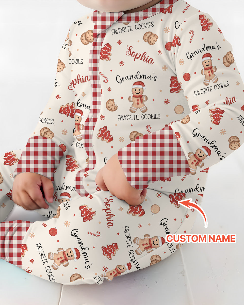 Custom Name Grandma’s Favorite Cookies Bamboo Convertible Zippy