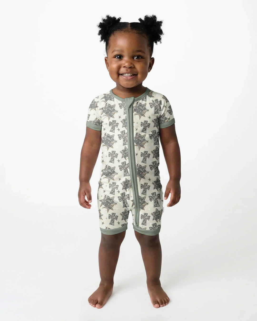 Camo God is Good Family Matching Bamboo Shorty Zippy