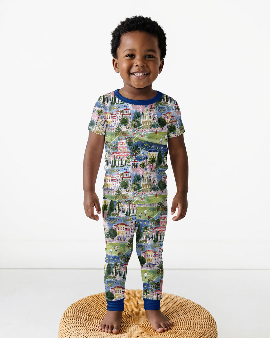 Soccer Tour 2026 Bamboo Two Piece Short Sleeve Pajama Set