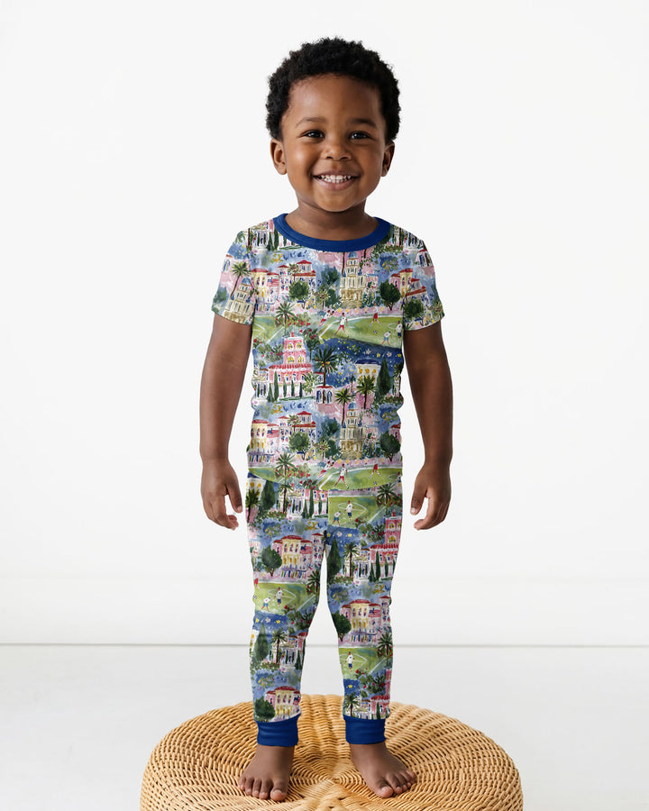 Soccer Tour 2026 Bamboo Two Piece Short Sleeve Pajama Set