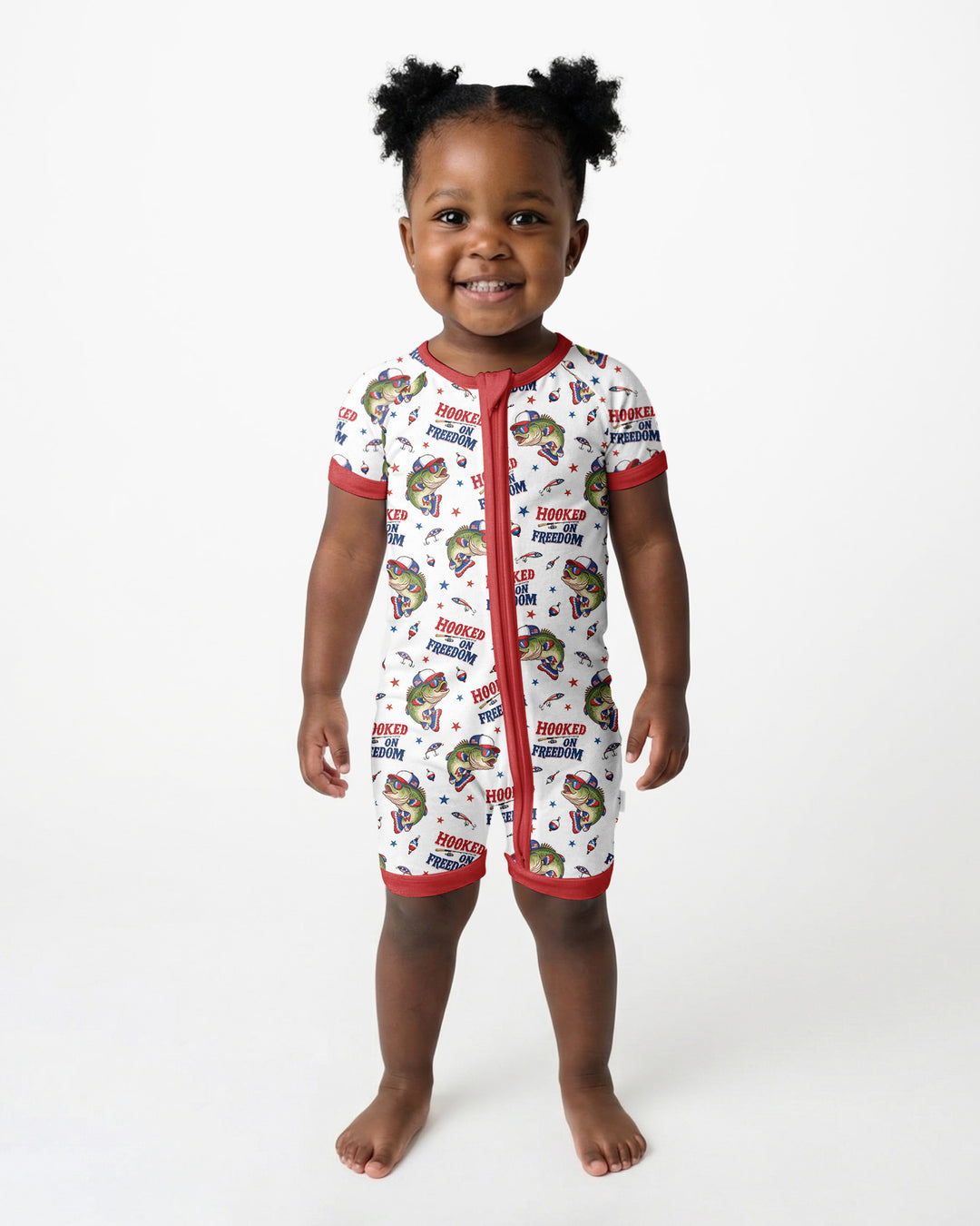 Hooked On Freedom Bamboo Shorty Zippy