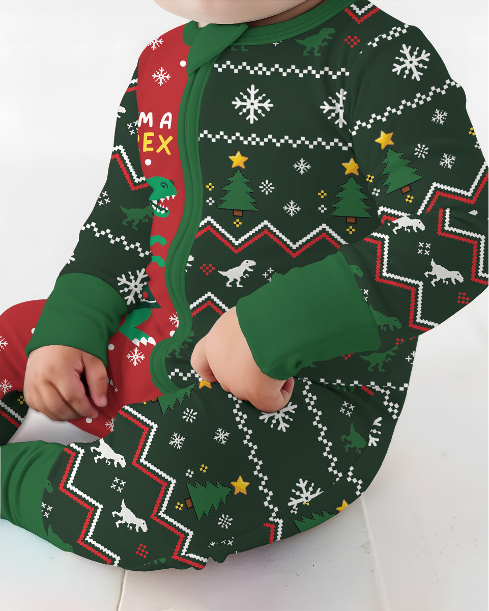 Look I'm Tree-Rex Ugly Christmas Bamboo Convertible Zippy