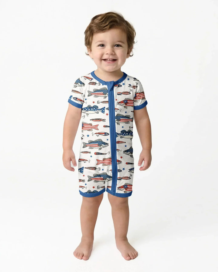 Hooked On Freedom Bamboo Shorty Zippy