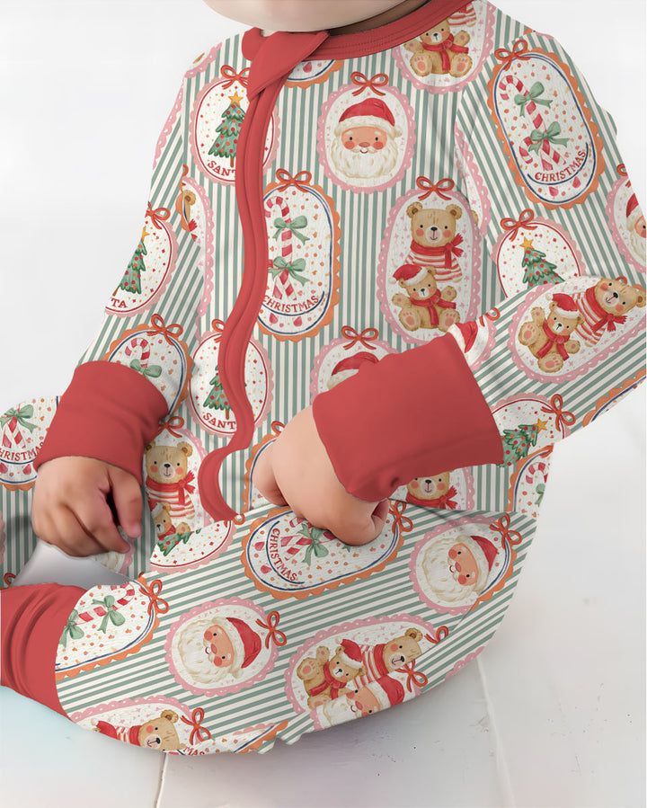Vintage Christmas Keepsakes Bamboo Convertible Zippy
