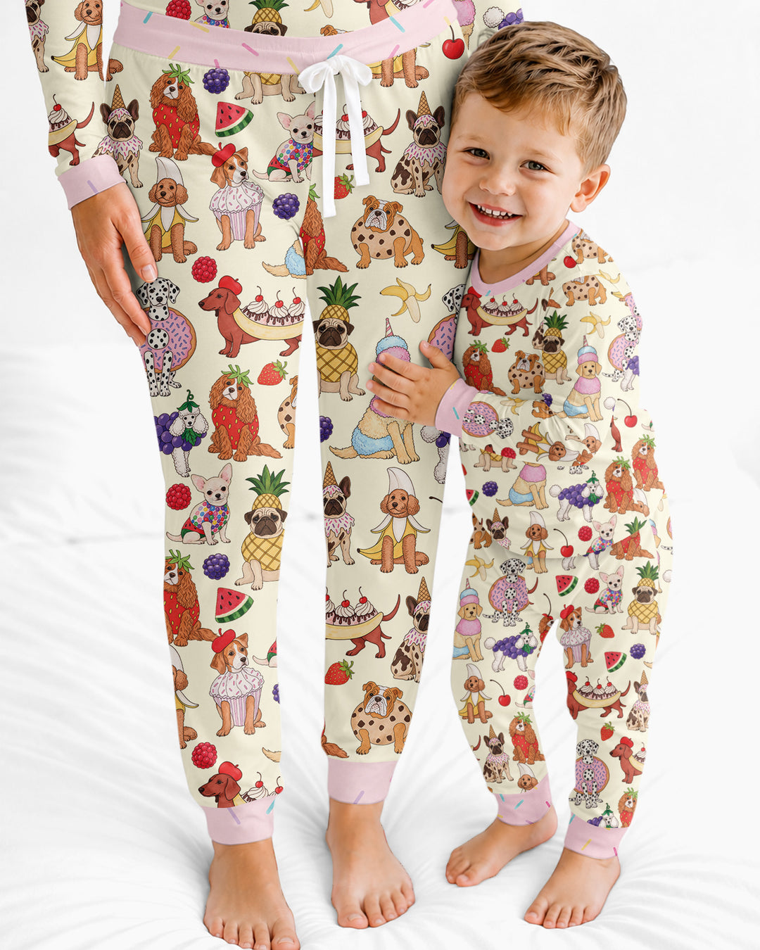 Sweet Treat Pups Bamboo Women Pajama Set