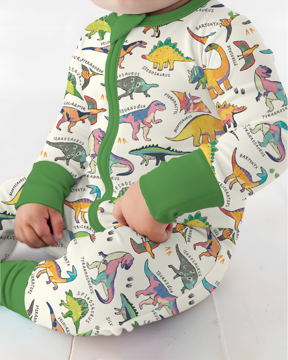 Little Dino World Bamboo Convertible Zippy