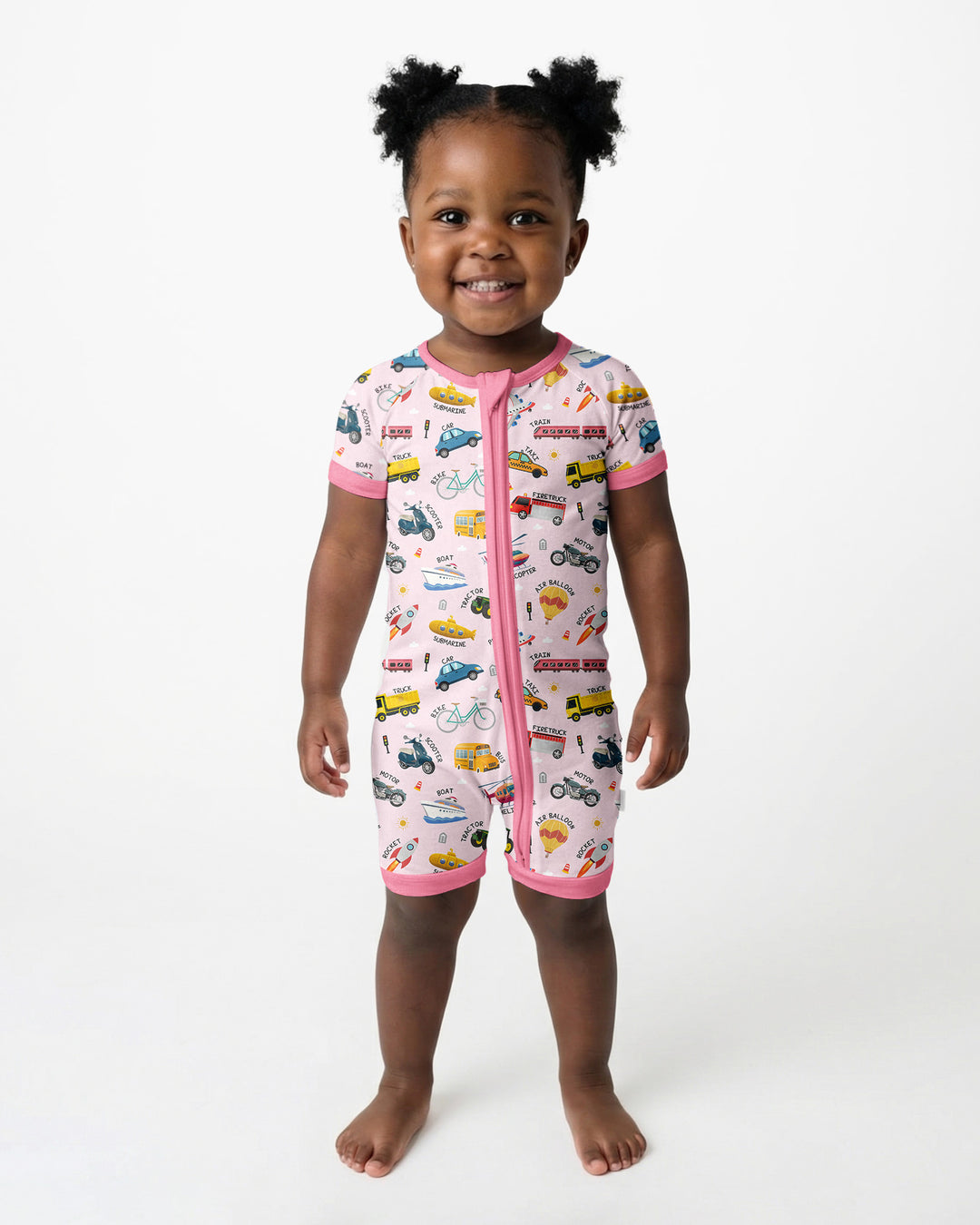 Vehicle Vocabulary Bamboo Shorty Zippy