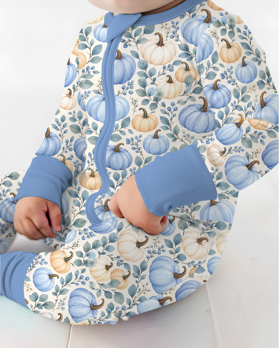 Pumpkin Cozy Fall Bamboo Convertible Zippy