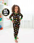 God Says I Am Juneteenth Blessings Bamboo Two Piece Long Sleeve Pajama Set