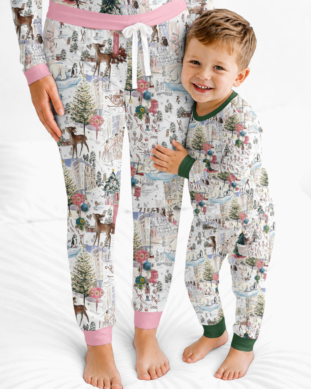 Enchanted Winter Wonderland Bamboo Women Pajama Set