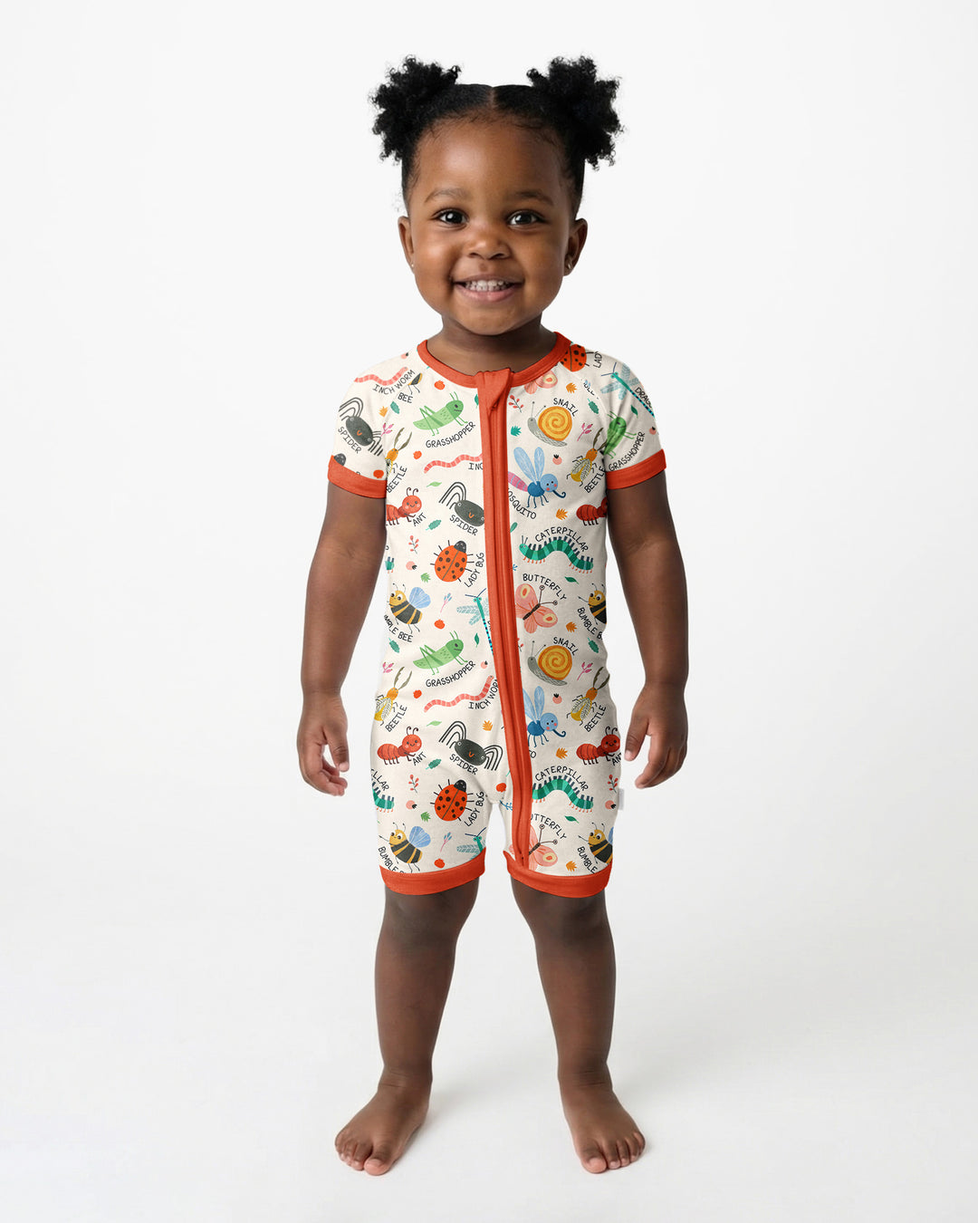 Bug Field Guide Bamboo Shorty Zippy