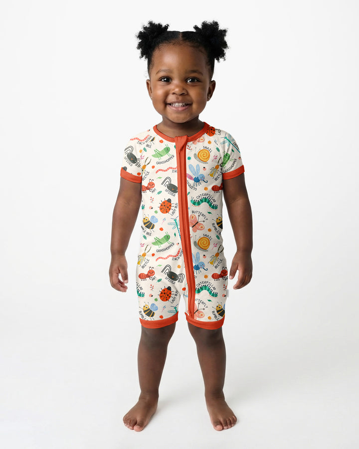 Bug Field Guide Bamboo Shorty Zippy