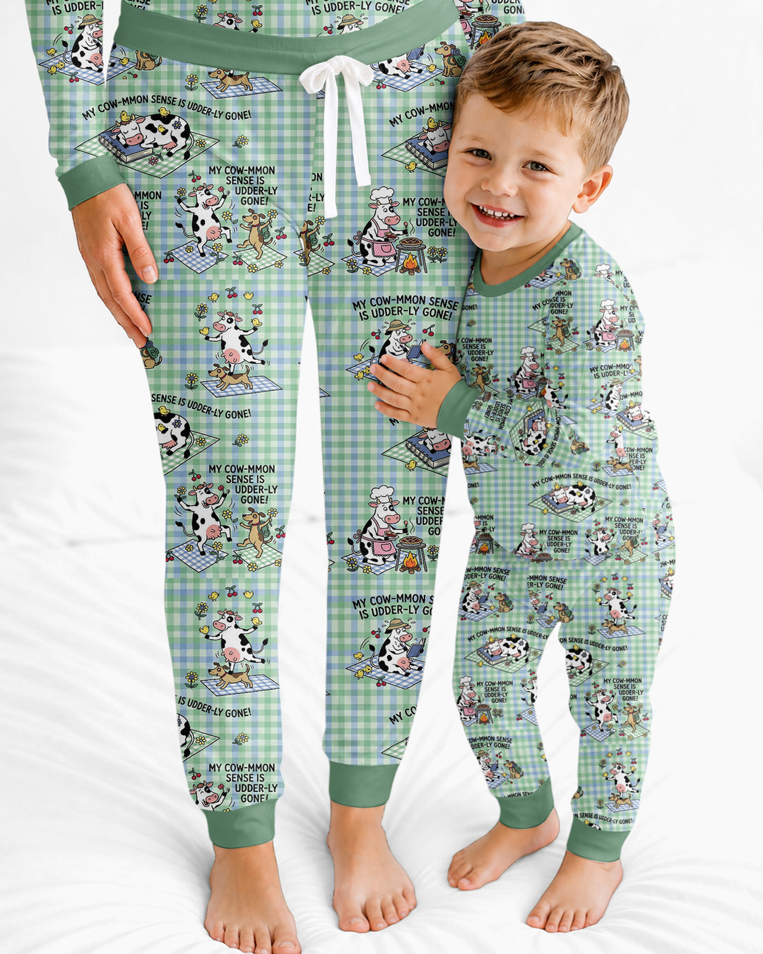 Common Sense Is Udderly Gone Bamboo Women Pajama Set