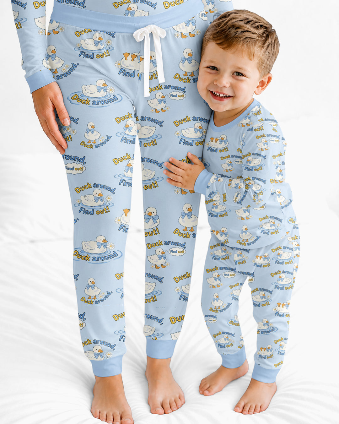 The Duck Around Bamboo Women Pajama Set