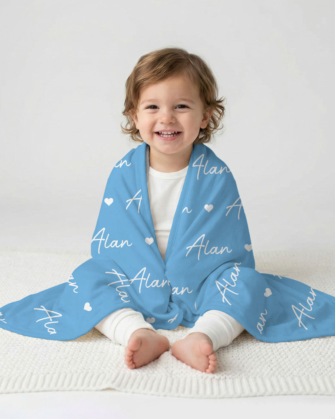 Sweetheart Script Bamboo Blanket