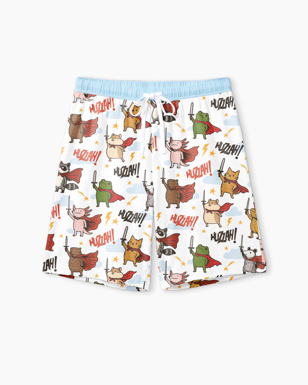 Huzzah! Huzzah! Bamboo Men Short Sleeve Short Pajama Set