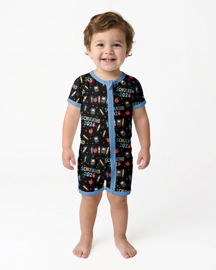 First Day Fun 2026 Bamboo Shorty Zippy