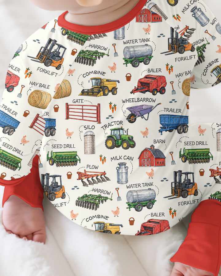 Little Farmer Bamboo Convertible Zippy