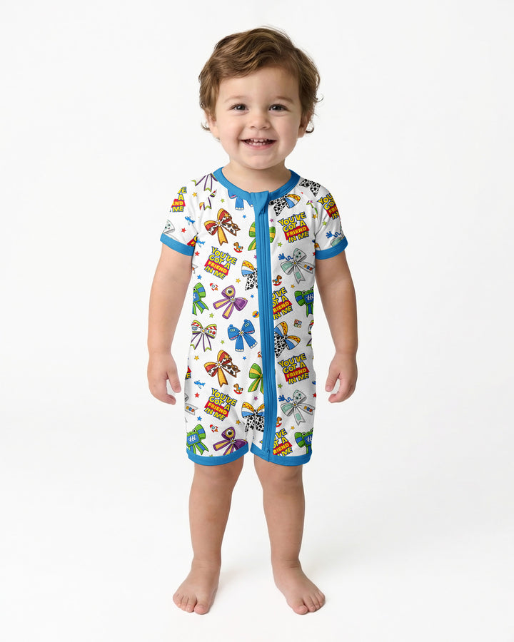 Magical Mirror Bow Bamboo Shorty Zippy