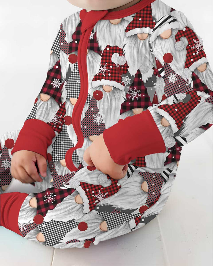 Christmas Gnome Bamboo Convertible Zippy