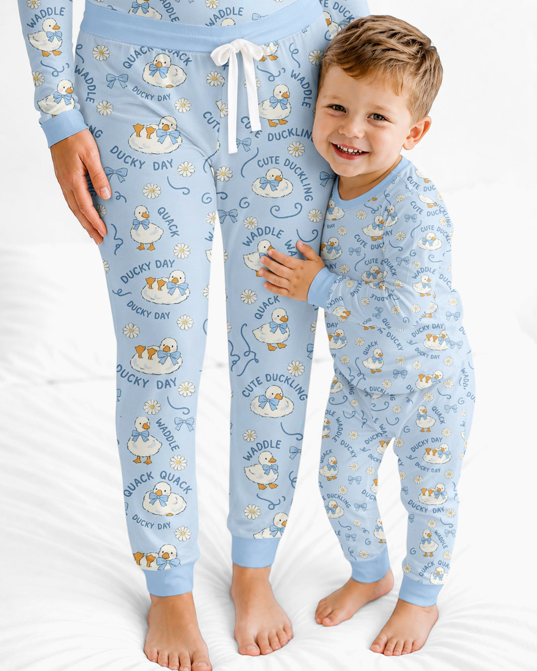 Happy Ducky Day Bamboo Women Pajama Set