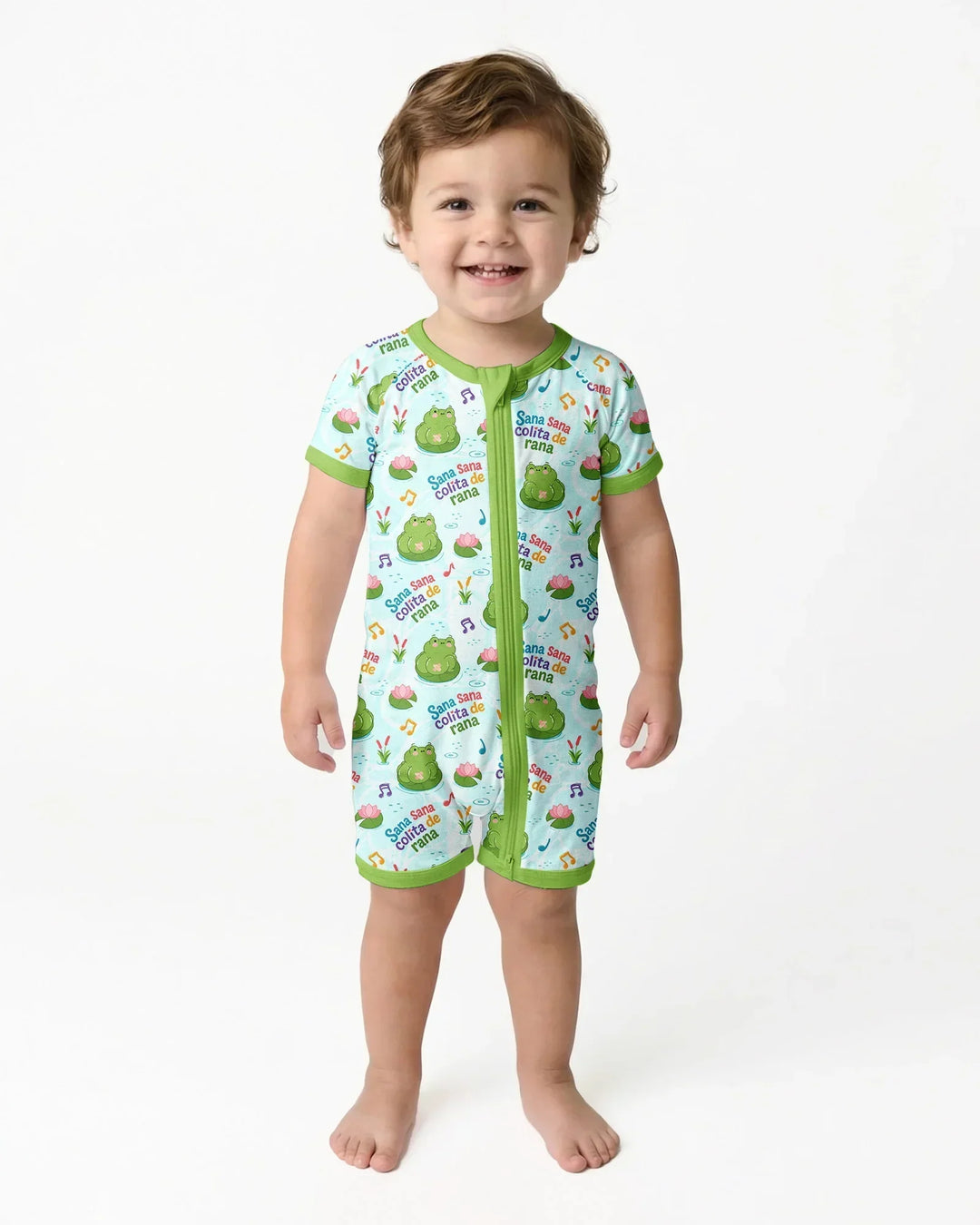 Sana Sana Colita De Rana Bamboo Shorty Zippy