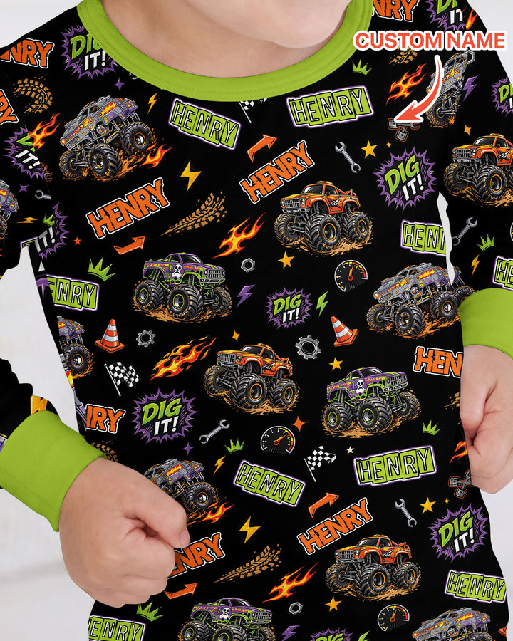 Dig It Bamboo Two Piece Long Sleeve Pajama Set