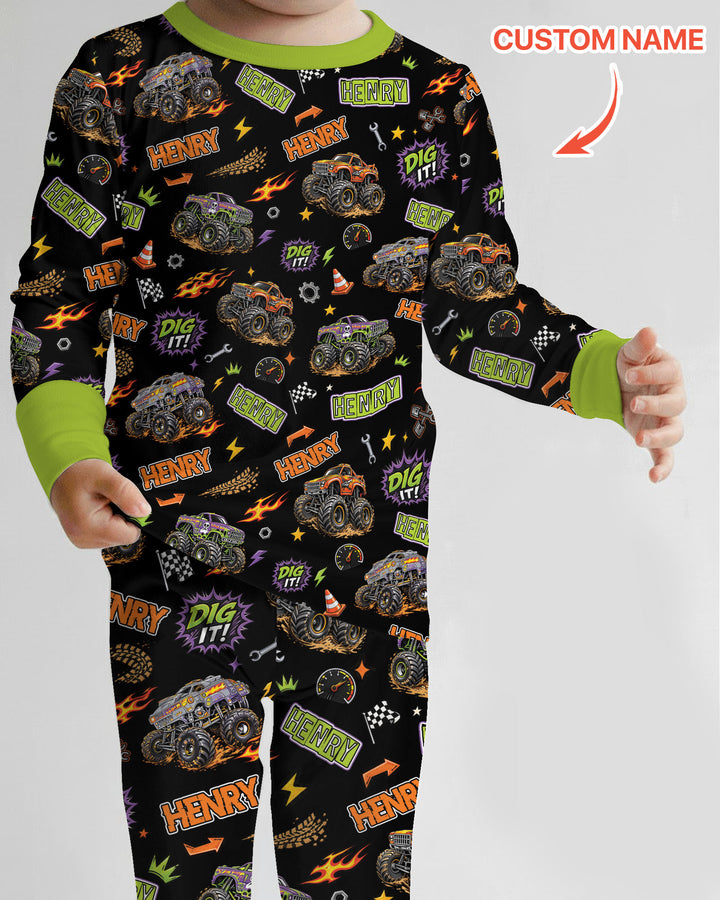 Dig It Bamboo Two Piece Long Sleeve Pajama Set
