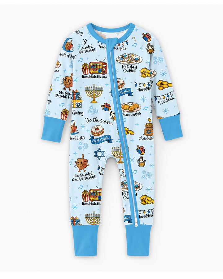 Hanukkah Night Bamboo Convertible Zippy