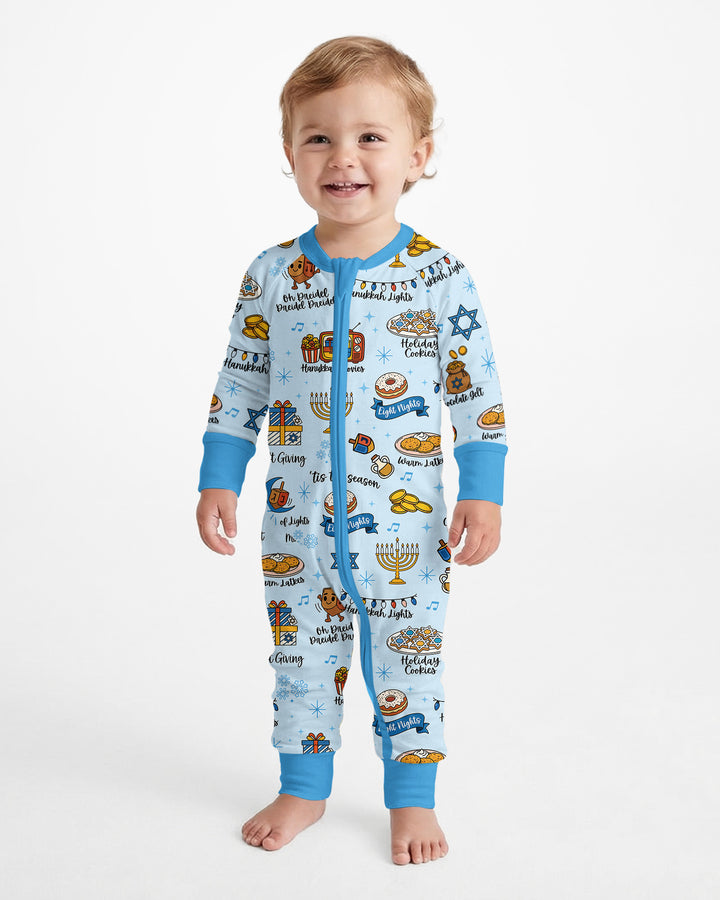 Hanukkah Night Bamboo Convertible Zippy