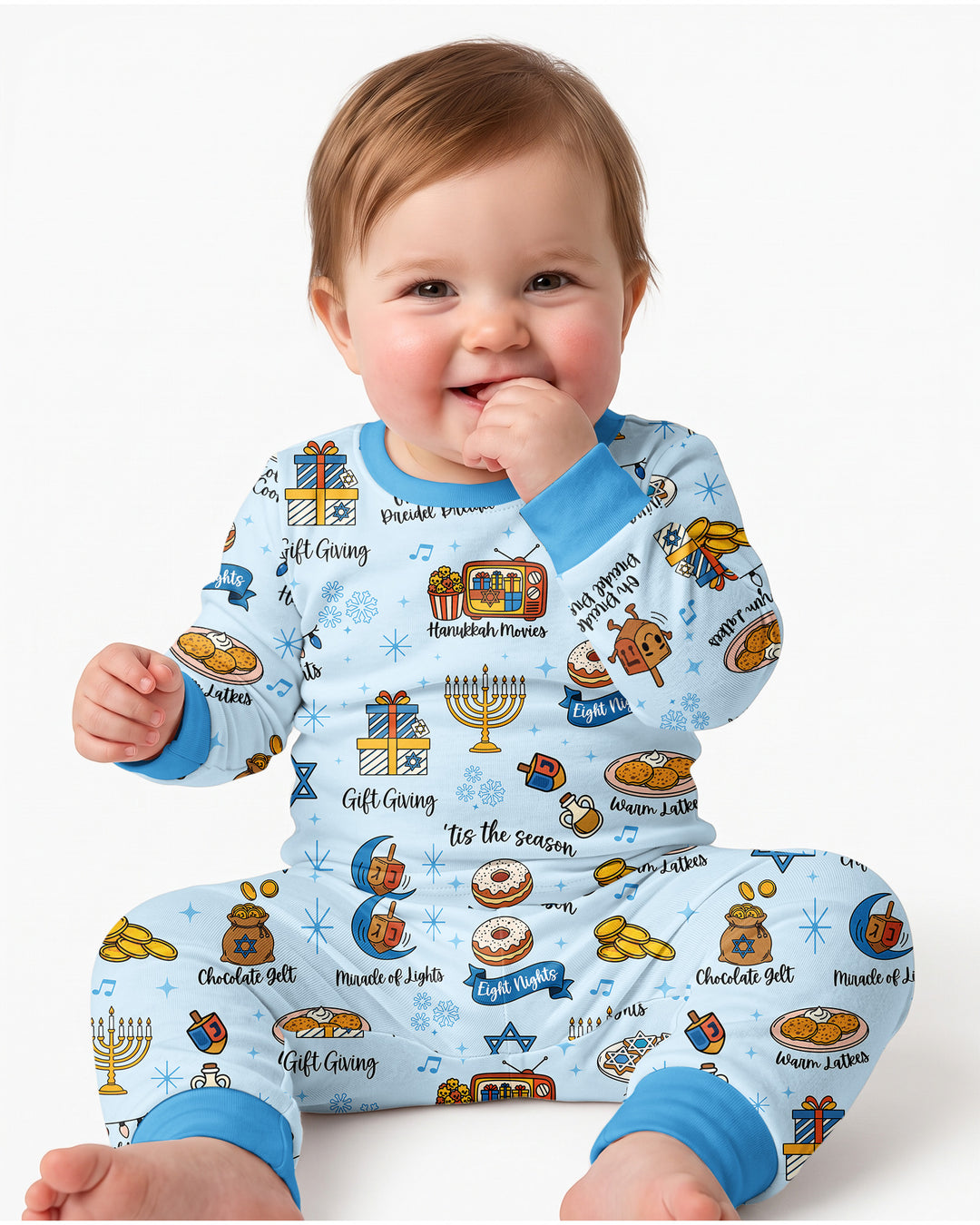 Hanukkah Night Bamboo Convertible Zippy
