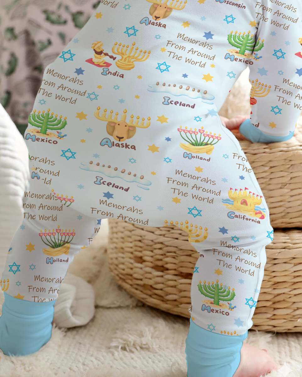 Menorahs From Around The World Bamboo Convertible Zippy