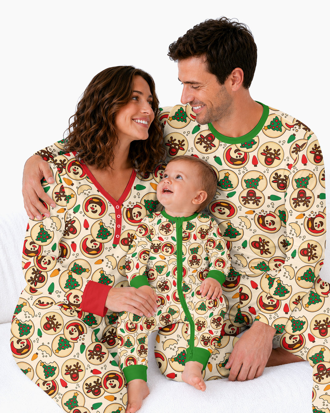 Christmas Sugar Cookie Bamboo Women Pajama Set