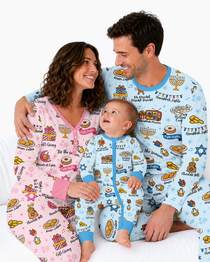 Hanukkah Night Bamboo Women Pajama Set